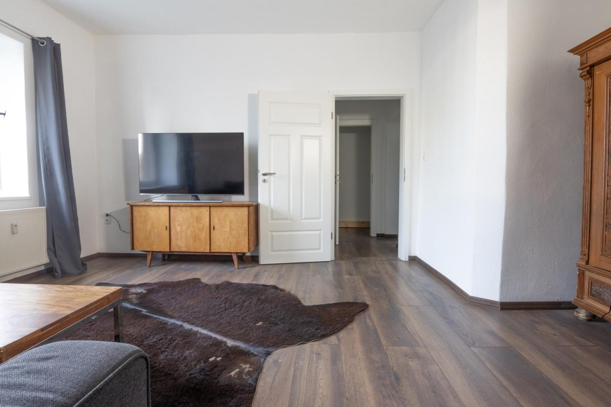 Urige Wohnung Mit Zwei Betten Und Genialer Kueche Mugeln Buitenkant foto